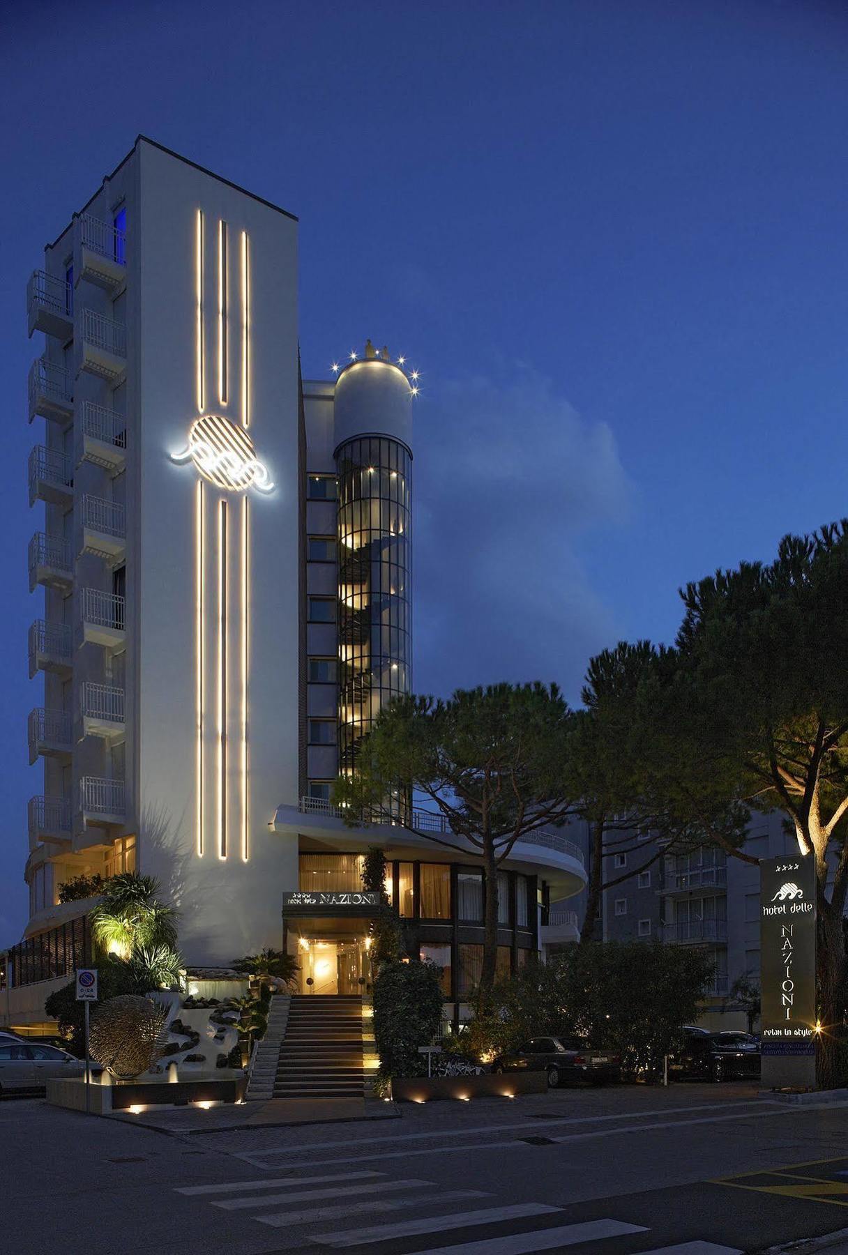 Hotel Delle Nazioni Τζεσόλο Λίντο Εξωτερικό φωτογραφία